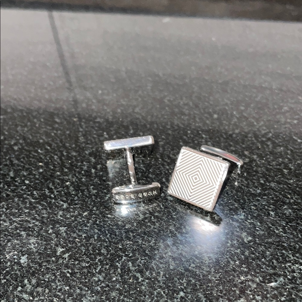 Elegant Silver Cufflinks
